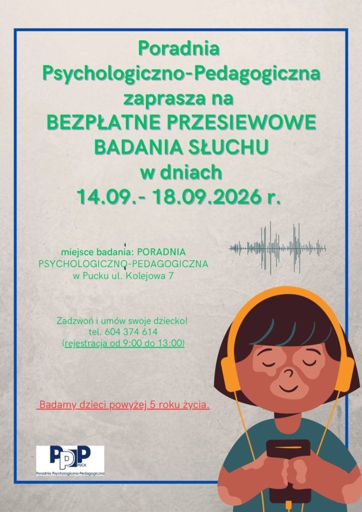 Przesiewowe badanie słuchu