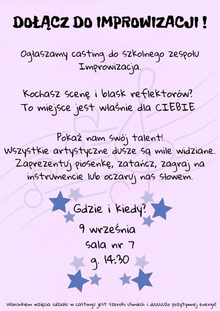 Dołącz do Improwizacji !!!